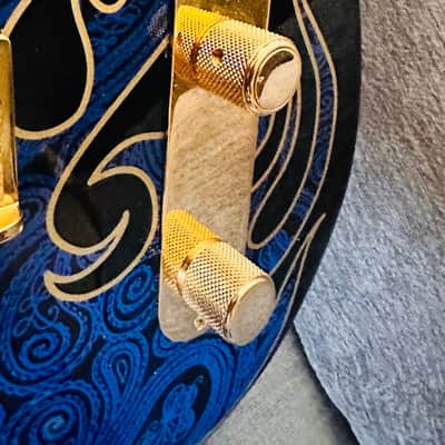 ‘07 Fender | Telecaster | James Burton Signature | Blue Paisley Flames | USA 🇺🇸 image 14
