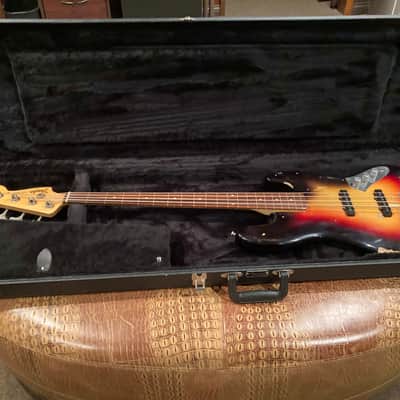 Fender Custom Shop Jaco Pastorius Tribute Jazz Bass Relic 1999 - 2019 - 3-Color Sunburst image 2