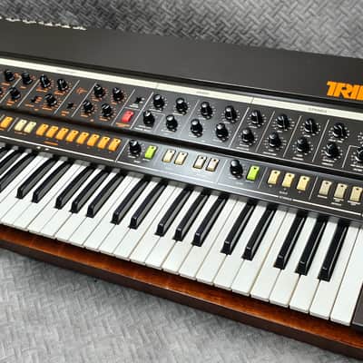 Korg Trident MK1 ✅ Rare Vintage Analog Synthesizer from the '80s ✅ MINT Condition ✅ Three-Layer Performance Powerhouse ✅ Fully Serviced ✅ Worldwide FREE Shipping!! image 4