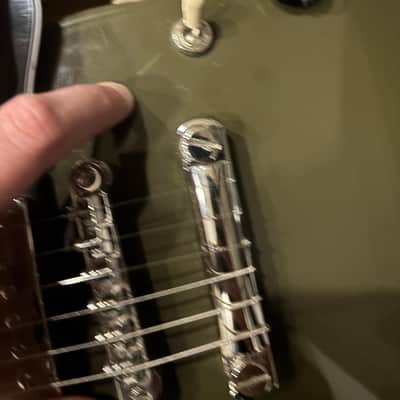 Epiphone 335 - Olive Drab Upgrades image 4