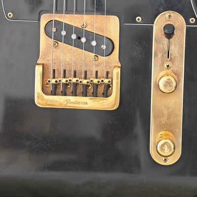 Fender Telecaster Black & Gold limited edition 1981 image 20