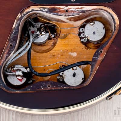 1985 Greco EGC68-50 Custom Mint Collection Vintage Guitar Violin Burst, Japan Fujigen w/ Case, Screamin PAFs image 15