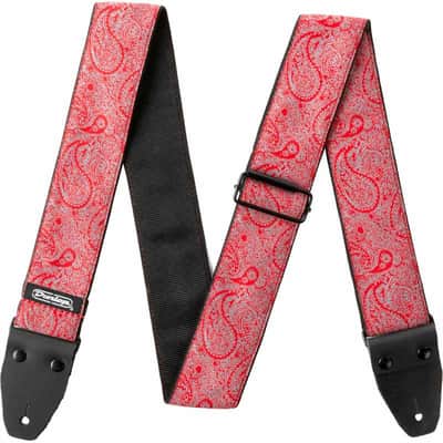 Dunlop D6711 Jacquard - Paisley Red image 2