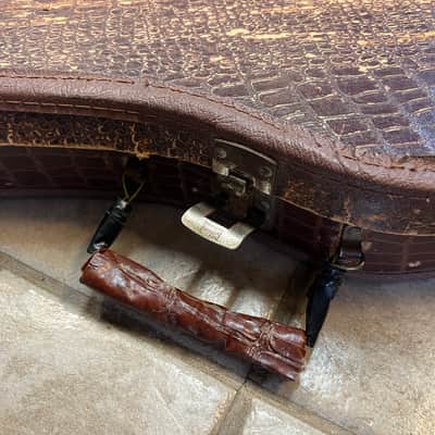 1964 Gibson Melody Maker 3/4 Scale Electric Guitar Sunburst w case image 5