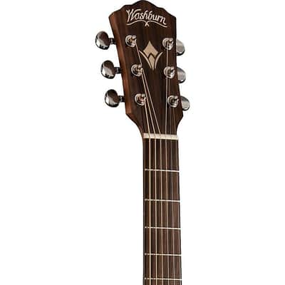 Washburn WCG20SCE Comfort Series Grand Auditorium Acoustic-Electric Guitar image 9