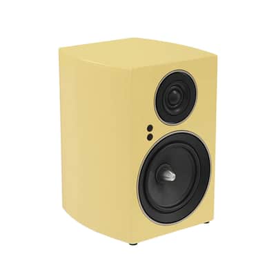 Jamo 2 Way Active BookshelfSpeaker High Gloss Yellow image 2