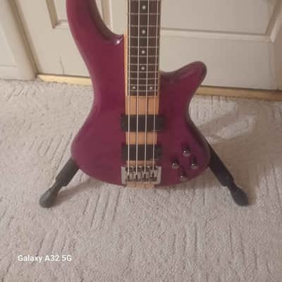 Schecter Guitar Research Diamond Series Elite 4 Trans Red Electric Bass Guitar image 4
