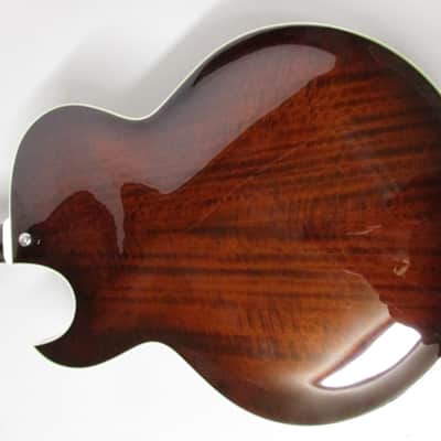 Ibanez AK86 DVS Hollow-body Guitar Dark Violin Sunburst image 8