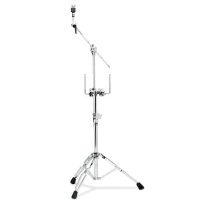 DW DWCP9934 9000 Series Double Tom Stand with 934 Cymbal Boom Arm image 1
