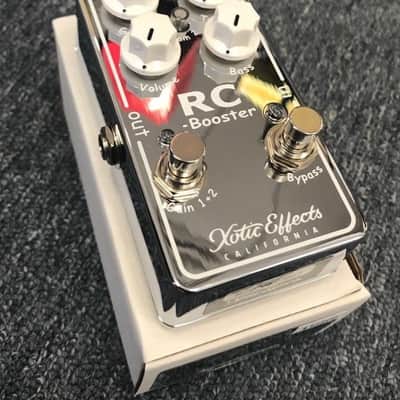 Xotic RC Booster Overdrive Boost Pedal V2 Chrome. New! image 3