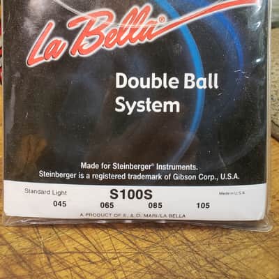 La Bella Double Ball Bass Strings for Steinberger Instruments Gibson Corp image 1