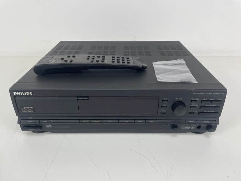 Philips - 70DCC 300/00 - Digital Compact Cassette Player - Inc. Remote