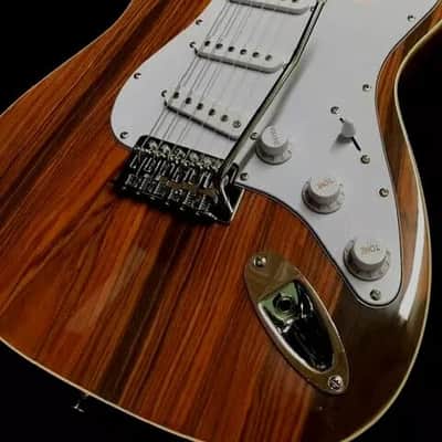 NEW 6 STRING ST COZART SANTOS ROSEWOOD TOP ELECTRIC GUITAR image 3