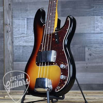 Mint Fender James Jamerson 1962 Precision Bass - 3-Tone Sunburst with Hardshell Case image 12