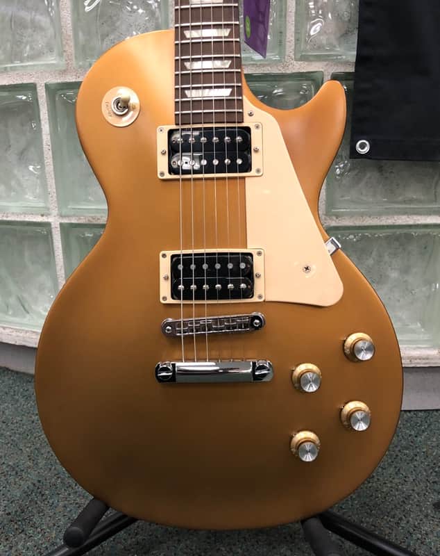 Gibson Les Paul Studio '50s Tribute T 2016 - Satin Gold Top image 1