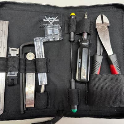 Fender Custom shop tool kit groovetech wire cutters screwdriver winder Allen wrench feeler Gauge image 2