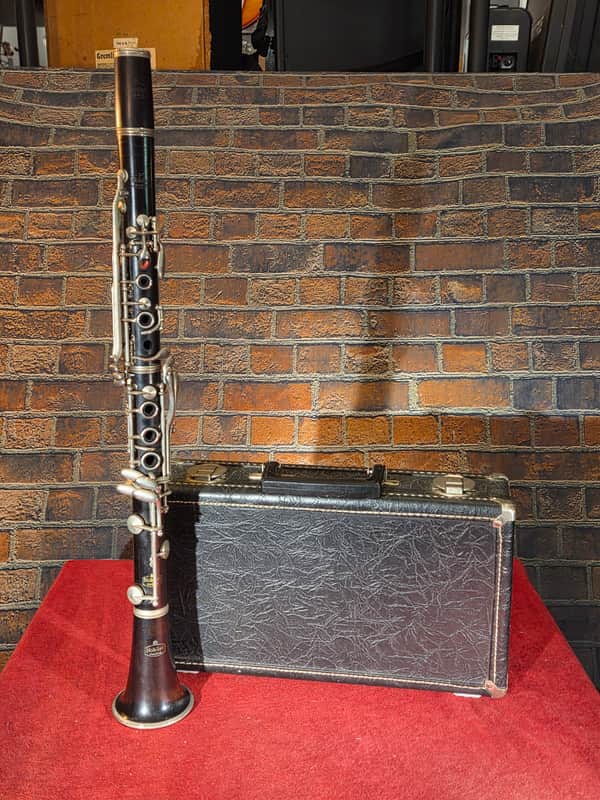 Noblet Paris Wooden Clarinet Black w/ Carrying Case & Aftermarket Mouthpiece image 1
