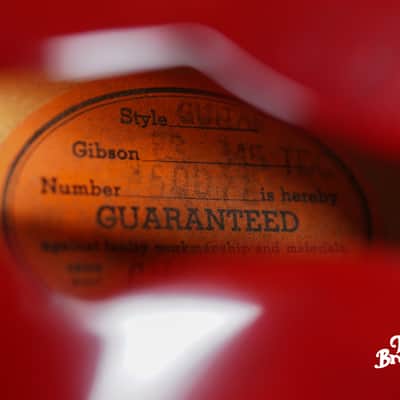 CLEAN & UNFADED! 1968 Gibson ES-345 Cherry image 9