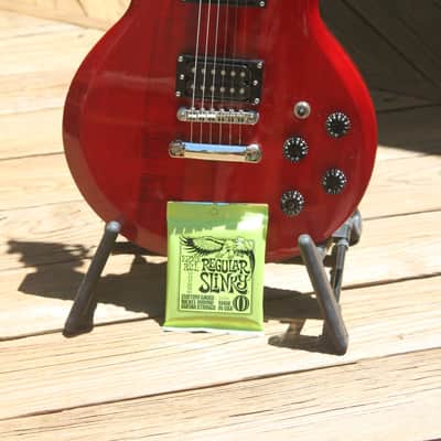 Ibanez GAX70TR 2004 Transparent Red image 3