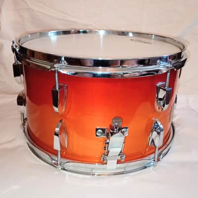 VEX CUSTOM SNARE DRUM 13 X 7.5" - TANGERINE 🍊 LACQUER FREE SHIP TO C-USA! image 7