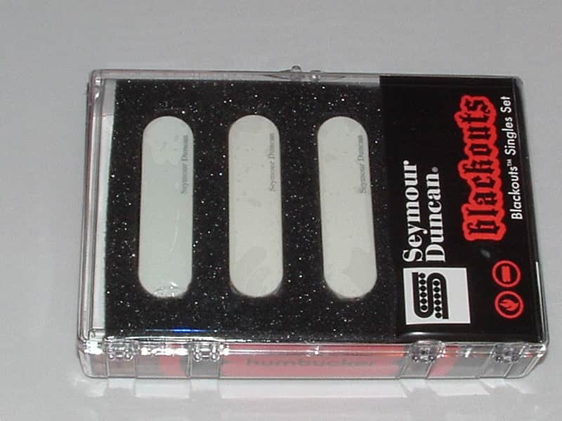 Seymour Duncan AS-1 Blackouts Set for Strat (White) - AS-1s White Bild 1
