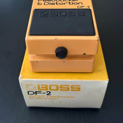 Boss DF-2 Super Feedbacker & Distortion 1985 with Original Box MIJ - Made in Japan Black Label image 9