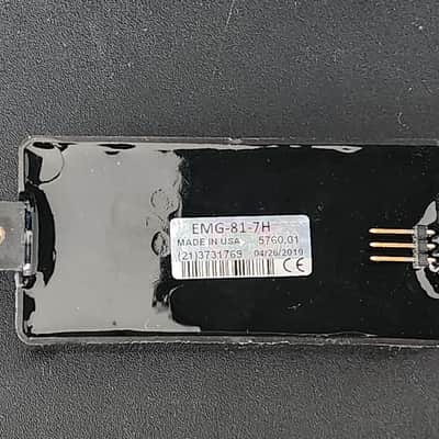 EMG 81-7H 7-String Active Direct Mount Humbucker Pickup image 2