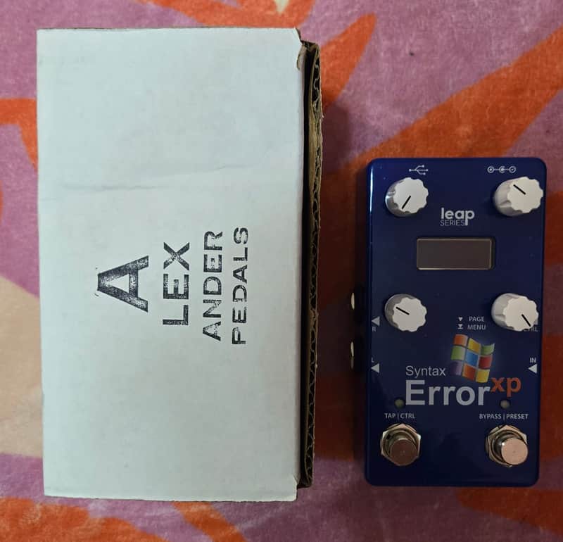Alexander Pedals Syntax Error XP 2026 - Present - Blue image 1