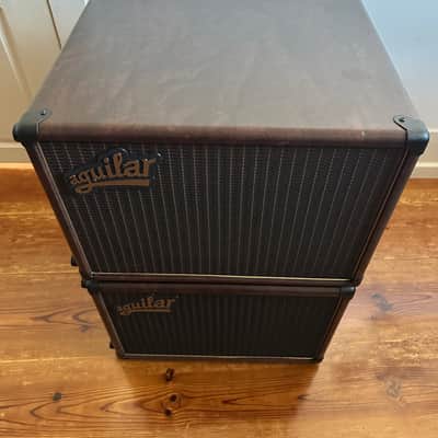 2x Aguilar DB 112 300-Watt 1x12" Bass Speaker Cabinets with tweeter (8ohm) Chocolate Thunder image 2