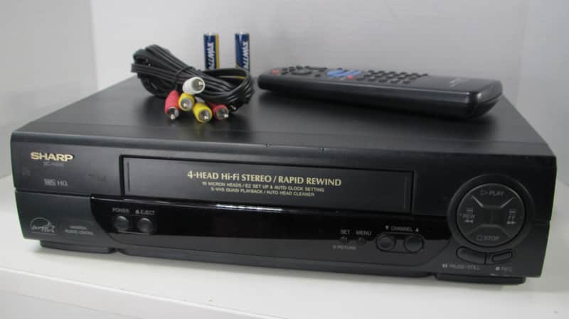 Sharp VC-H992 Hi-Fi Stereo VCR w Remote (S-VHS Compatible) image 1