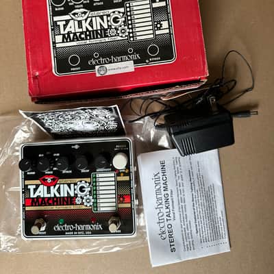 Electro-Harmonix Stereo Talking Machine Vocal Formant Filter Pedal