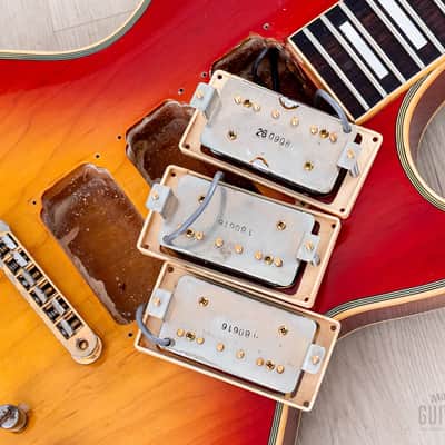 1979 Greco EG800 Custom Triple Pickup Vintage Electric Guitar w/ Maxon PAFs, Japan, Ace Frehley image 17