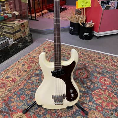 Mosrite Ventures Bass 1964 White image 1