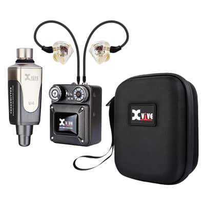 Xvive U4T9 Complete Pro Audio In-Ear Monitor Wireless System, T9 In-Ear Monitors - Open Box Mint image 2