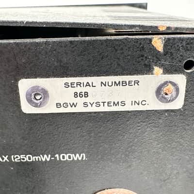 BGW 320 B Commercial Power Amplifier Amp image 9