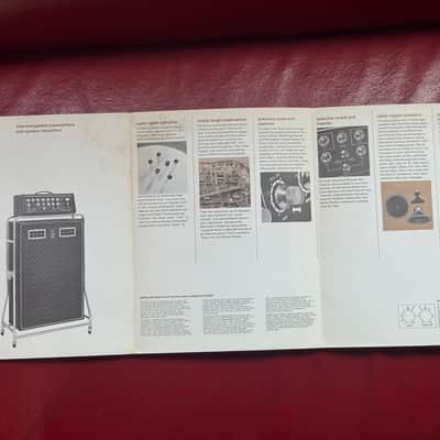 Vox Series Ninety Amplifier Brochure 1969 image 2