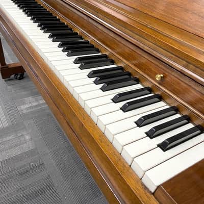 Everett Upright Piano | Satin Walnut | SN: 206979 image 4