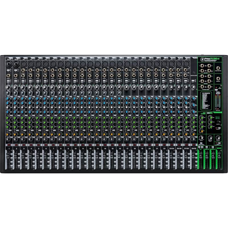 Mackie ProFX30v3 Professional USB Mixer, 30-Channel, Open Box (Like New) image 1