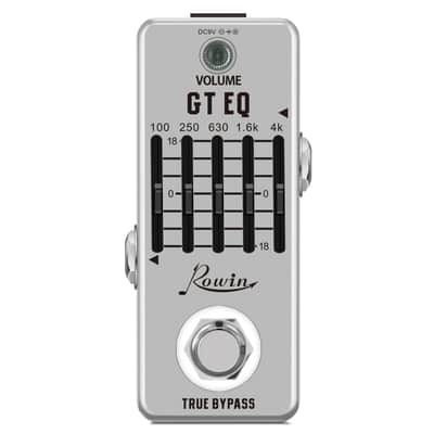 Rowin LEF-317A Guitar Equalizer Pedal 5-band Parametric EQ Frequency Compensator Ã‚Â±18dB Range,price include the import duty to US buyer