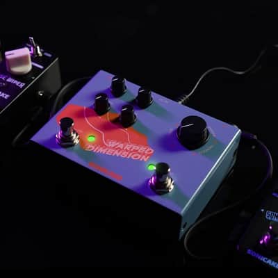 SONICAKE Warped Dimension Digital Modulation Guitar Effects Pedal 4 Modes Pedals image 6