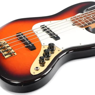 Fender Jazz Bass V 50th Anniversary Limited Edition Sunburst 1996 image 11