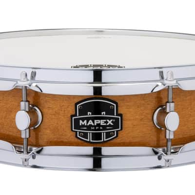 Mapex MPX Maple/Poplar Piccolo Snare Drum - 3.5 x 14-inch - Natural with Chrome Hardware (MPNMP4350CNL) image 1