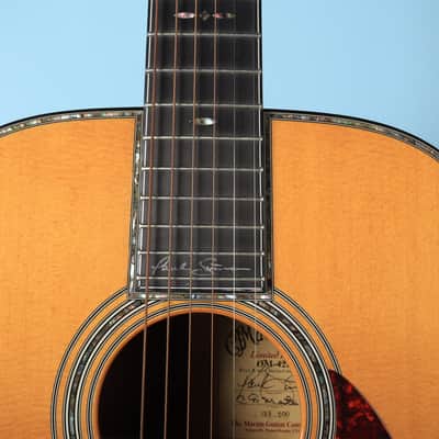1997 Martin Paul Simon OM-42 Signature Model OM-42PS Limited Edition *Ship Worldwide* image 16