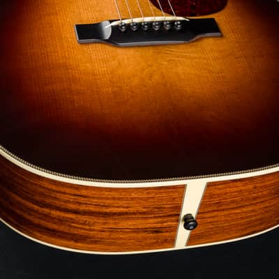 Bourgeois OM LSH Custom Aged Tone Adirondack Spruce and Granadillo Sunburst NEW image 15
