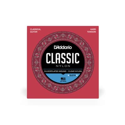 D'Addario Hard Tension, Classic Nylon Student Classical Guitar Strings image 1