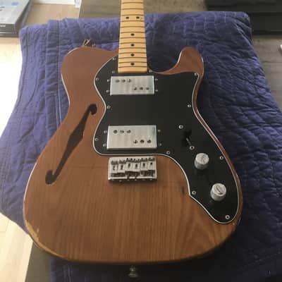 Fender Telecaster Thinline 1973 - 1978 - Walnut (Mocha) image 2