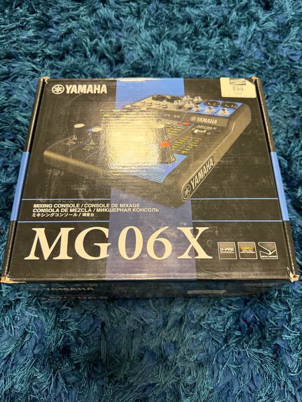 Yamaha MG06X 6 Channel Analog Mixer