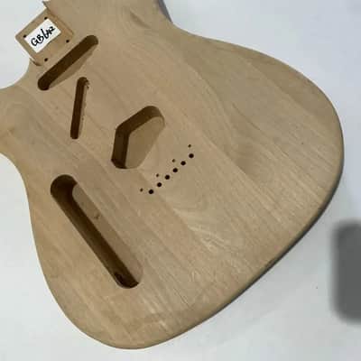 Left Handed Alder Wood Unfinished Telecaster Tele Style Guitar Body image 3