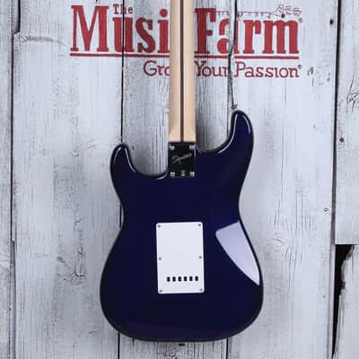 Fender® Squier Affinity SSS Stratocaster Electric Guitar Midnight Blue Strat image 7
