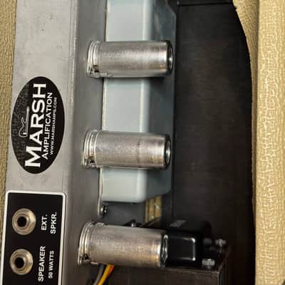 Marsh Blondie 6l6 Bassman Blonde Brownface 2x12 Jensen P12Q Alnico Vintage image 14